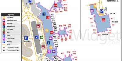 Karte milānas lidostas un dzelzceļa stacijas
