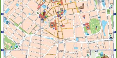 Milāna itālija objektiem kartē