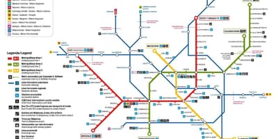 Karte milānas autobusu maršrutu 73