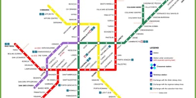 Metro milano karte